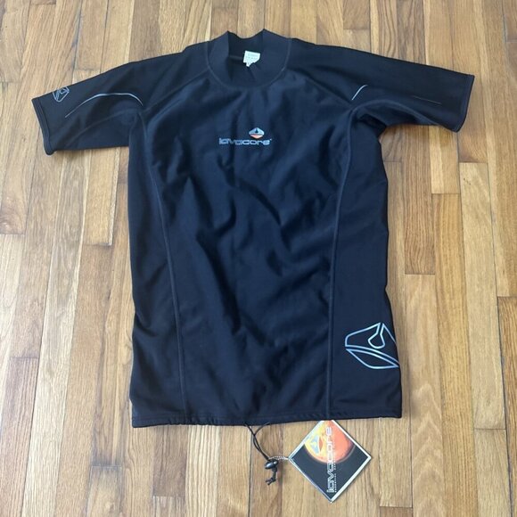 LavaCore Men's Short Sleeve Shirt Scuba Diving Surf Wetsuit Size XXL - Picture 2 of 6